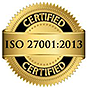 Graphic of ISO 27001:2013 certification