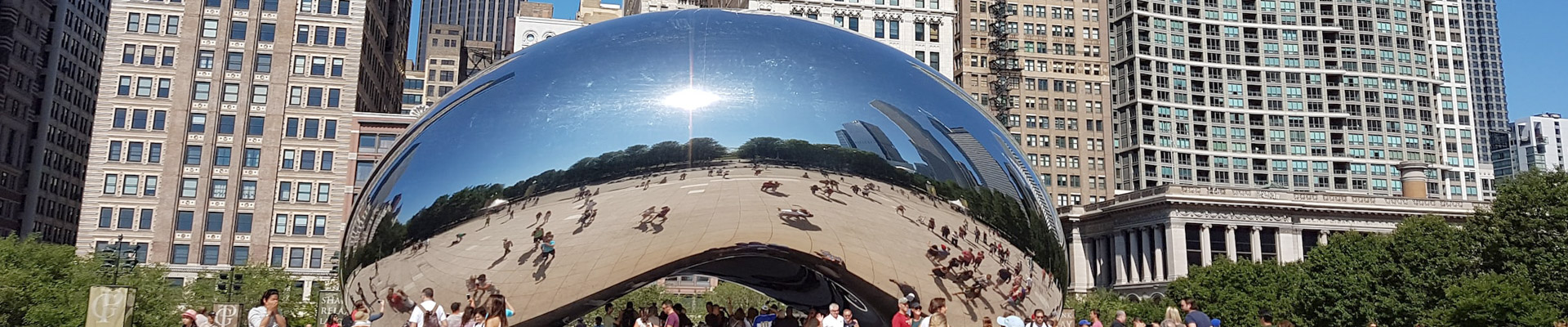 Graphic of Cloud Gate