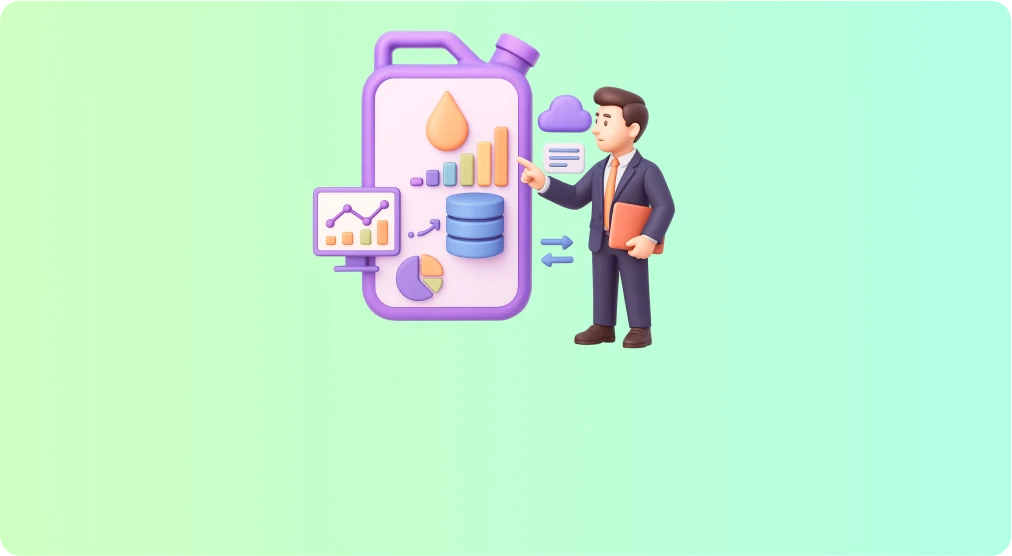 Image representing data is the new oil