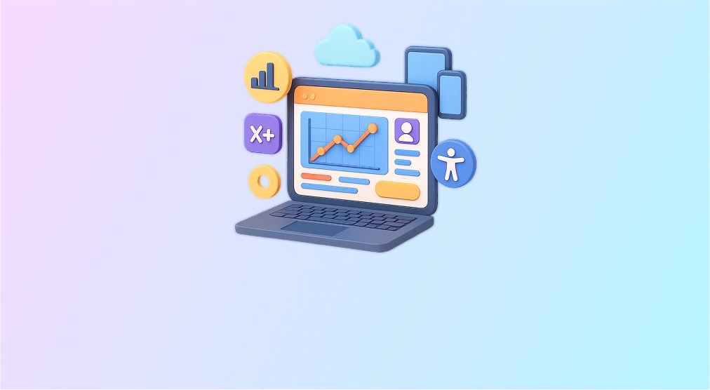 Image representing Courseware Aesthetics Helped Client Stand Out in Competitive Market