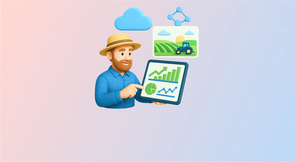 Image representing farmers using technology