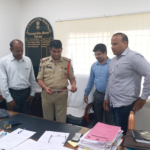 In the interest of public safety through cctv monitoring, CES donated Rs 2,00,000 (Rs. two lacs) to Mr.Gangadhar, circle inspector of police - Gachibowli, Hyderabad for procuring cctv cameras.