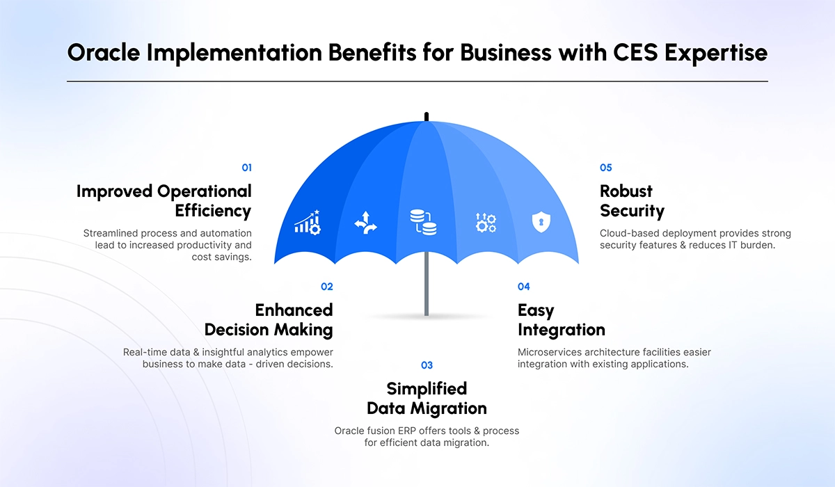 ERP fusion infographics