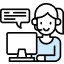 Icon of middle and back office support