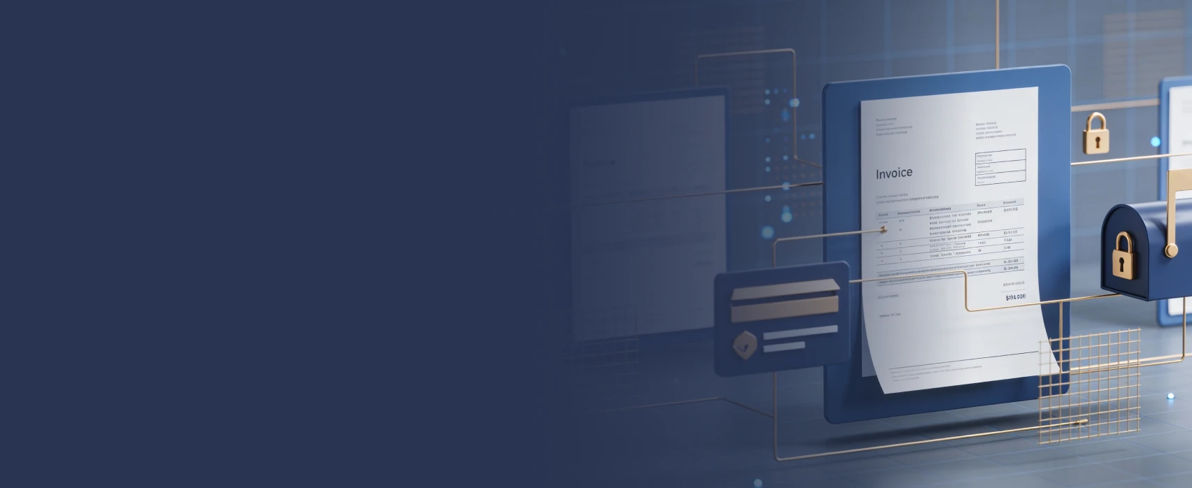 Mailbox ticketing + invoice indexing to cut duplication and speed payments 