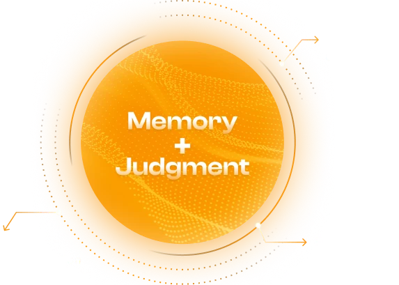 Lumi architecture - memory plus judgement